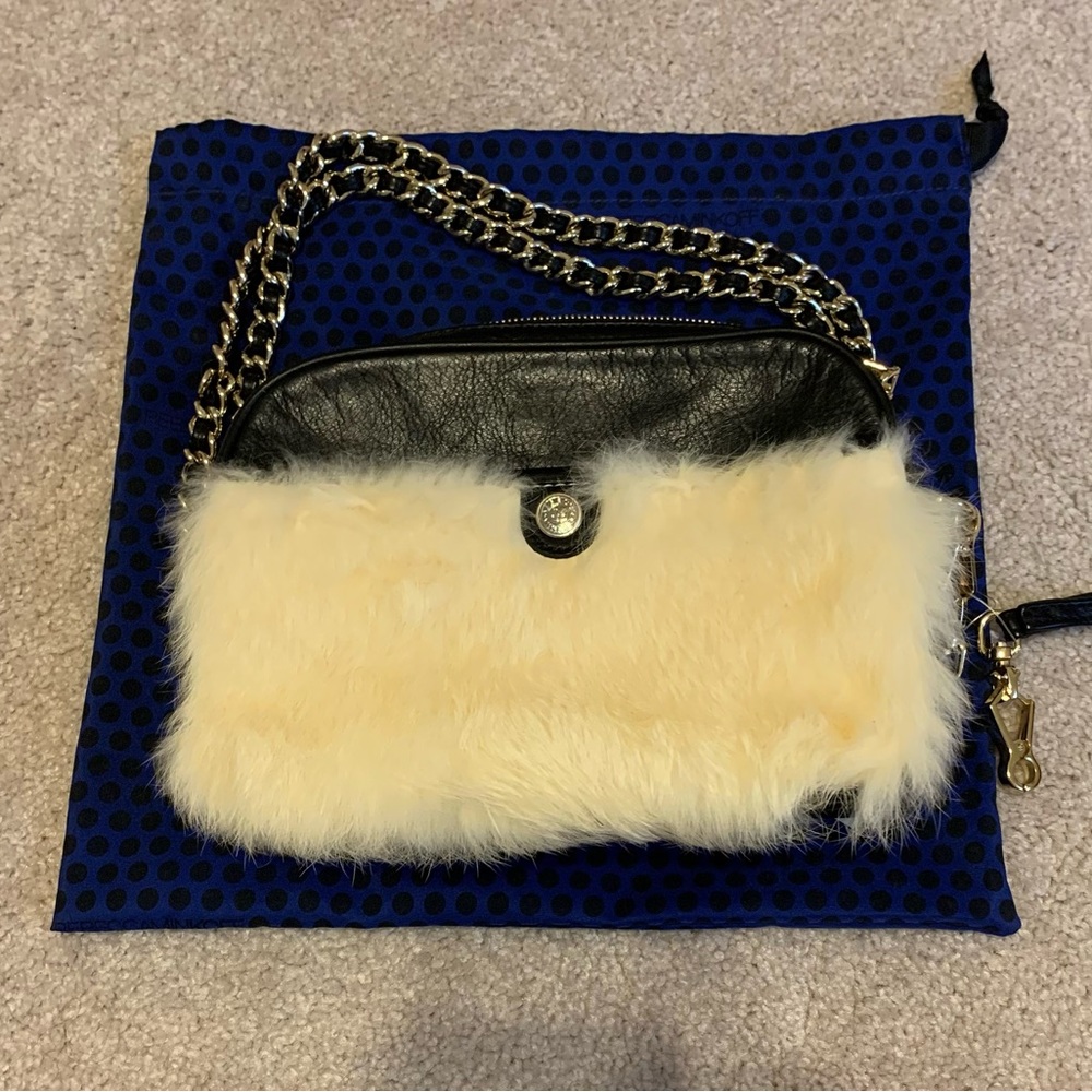 NWT Rebecca Minkoff Fur Bag